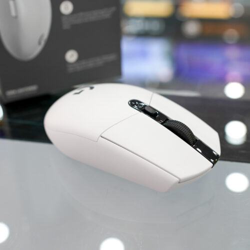 Chuột không dây Logitech G304 Lightspeed trắng (USB)