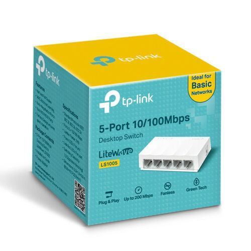 hộp sản phẩm Switch TP-Link LS1005