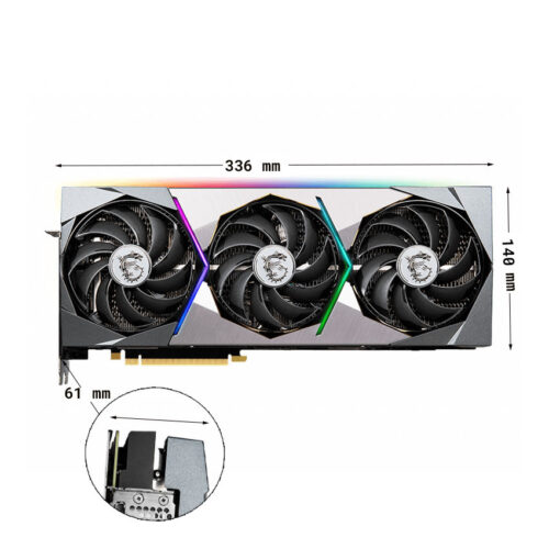 Card màn hình MSI RTX 3080 Ti SUPRIM X 12G