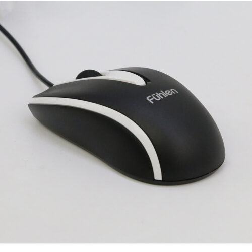 Chuột Fuhlen L102 (USB/đen trắng)