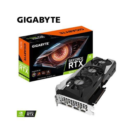 Card màn hình Gigabyte RTX 3070 Ti GAMING OC - 8GD