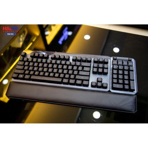 Bàn phím cơ không dây Asus ROG Claymore II (RGB RX optical Blue sw)