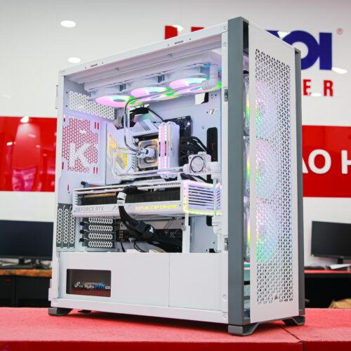 Vỏ máy tính Corsair 7000D Airflow TG White