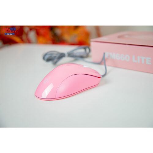 Chuột Edra EM660 Lite FPS Hồng (USB)
