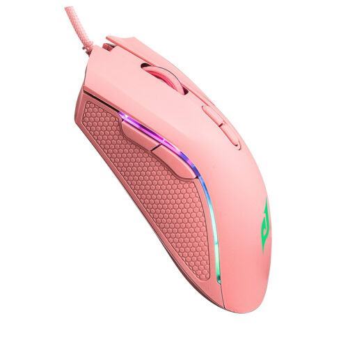 Chuột Edra EM624 hồng (USB)