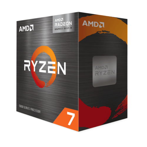 CPU AMD Ryzen 7 5700G (3.8GHz Upto 4.6GHz / 20MB / 8 Cores, 16 Threads / 65W / Socket AM4)