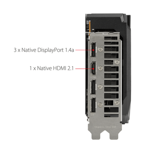 Card màn hình Asus ROG STRIX RX 6600 XT-O8G-GAMING 1