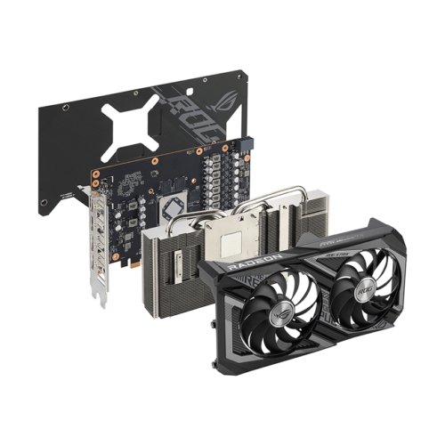 Card màn hình Asus ROG STRIX RX 6600 XT-O8G-GAMING 3