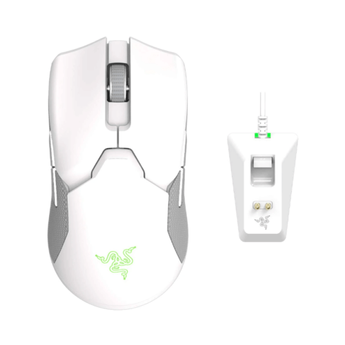 Chuột game không dây Razer Viper Ultimate Mercury Trắng