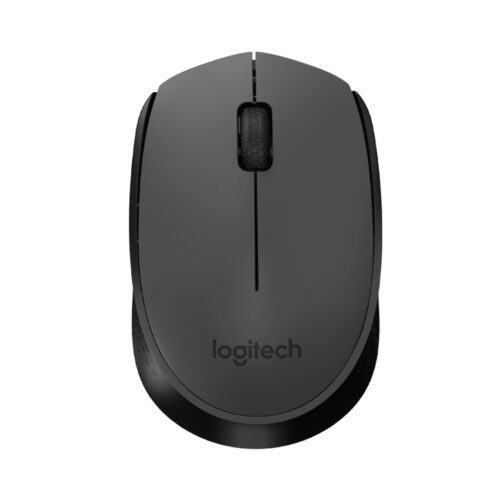 Chuột không dây Logitech M171 xám (USB)