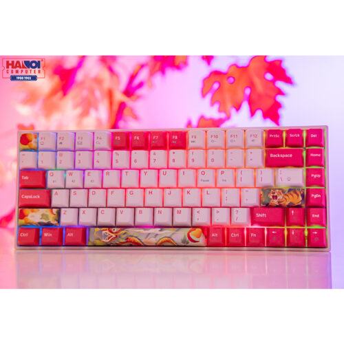 Bàn phím cơ không dây Newmen GM840 Dual Mode Blue sw (USBC/Bluetooth/2000mAh/RGB/Hot swap/Outemu sw)