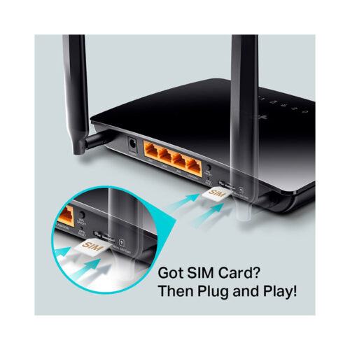 Bộ phát wifi 4G TP-Link MR200 Wireless AC750