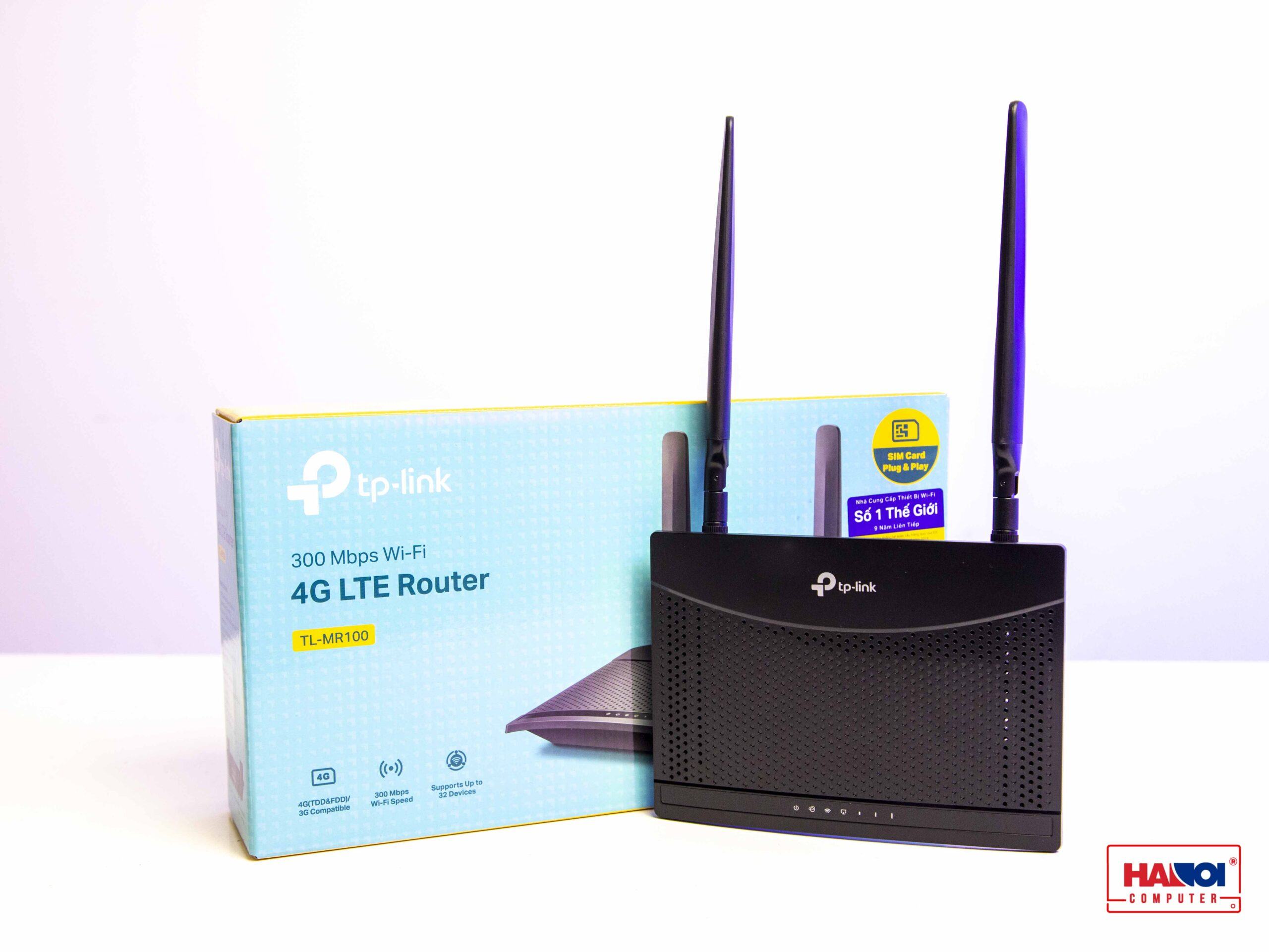 Bộ phát wifi 4G TP-Link MR100 Wireless N300 1