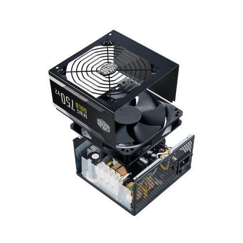 Nguồn Máy Tính Cooler Master MWE GOLD 750-V2 750W (80 Plus Gold/Màu Đen)