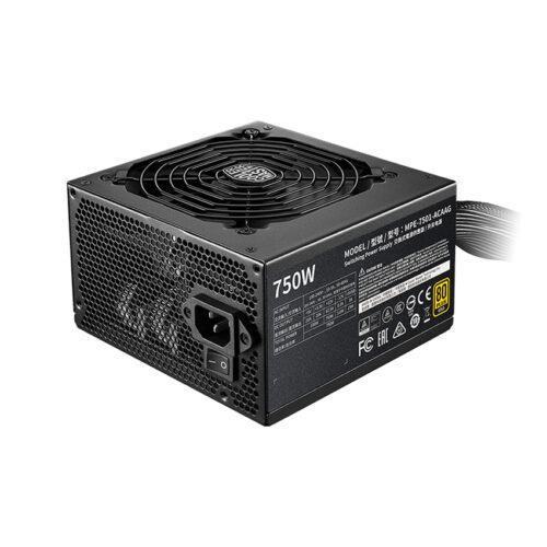 Nguồn Máy Tính Cooler Master MWE GOLD 750-V2 750W (80 Plus Gold/Màu Đen)