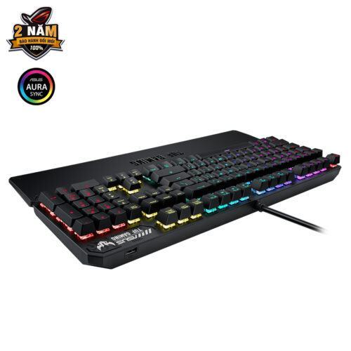 Bàn phím cơ Asus TUF K3 (RGB/USB/Red sw)