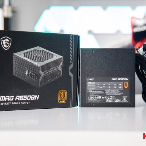 Nguồn máy tính MSI MAG A650BN 650W ( 80 Plus Bronze/Màu Đen)