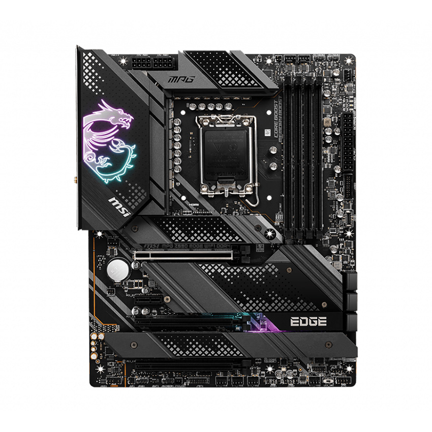 Mainboard MSI MPG Z690 EDGE WIFI (Intel Z690, Socket 1700, ATX, 4 khe RAM DDR4)