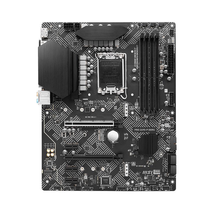 Mainboard MSI PRO Z690-P (Intel Z690, Socket 1700, ATX, 4 khe RAM DDR4)