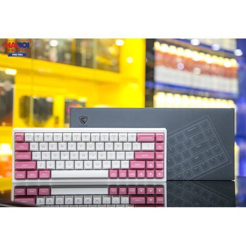Bàn phím cơ FLEsport FL680 SAM Peach Yellow sw (Gateron Cap)