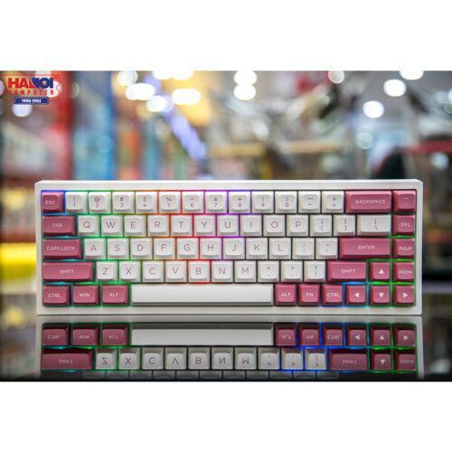 Bàn phím cơ FLEsport FL680 SAM Peach Yellow sw (Gateron Cap)