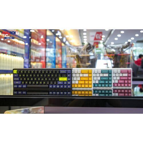 Bàn phím cơ FLEsport FL680 SAM Peach Yellow sw (Gateron Cap)