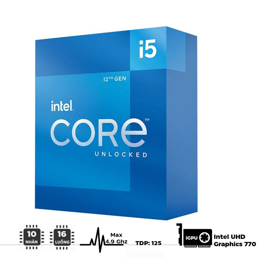 Intel Core i5-12600K 10 Core 3.70GHz CPU Alder Lake Processor - LGA 1700
