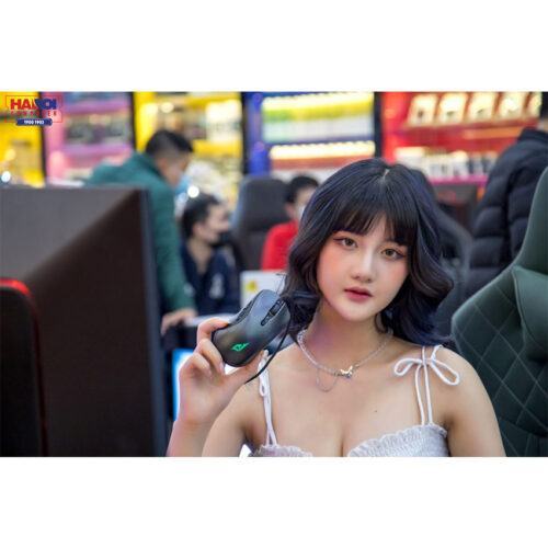 Chuột Edra EM630 đen (USB/RGB)