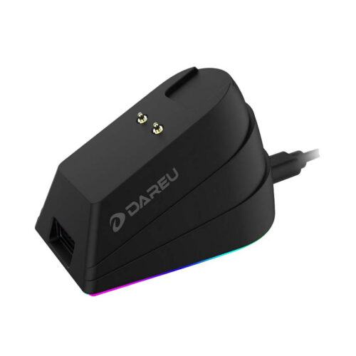 Chuột không dây Dareu EM901X đen (USB/RGB)