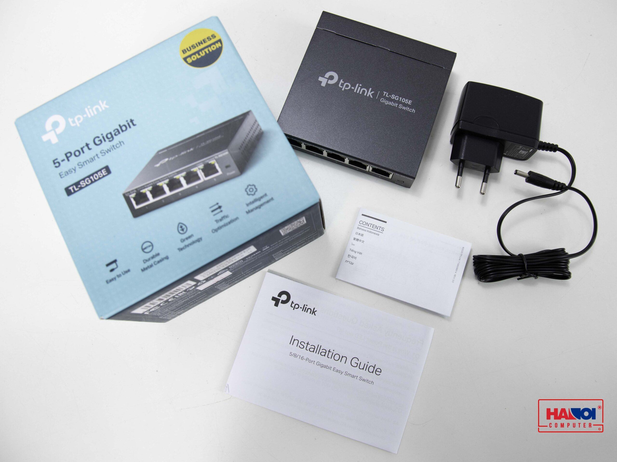 Switch TP-Link TL-SG105E (5-Port Gigabit Desktop Easy Smart Switch) 7