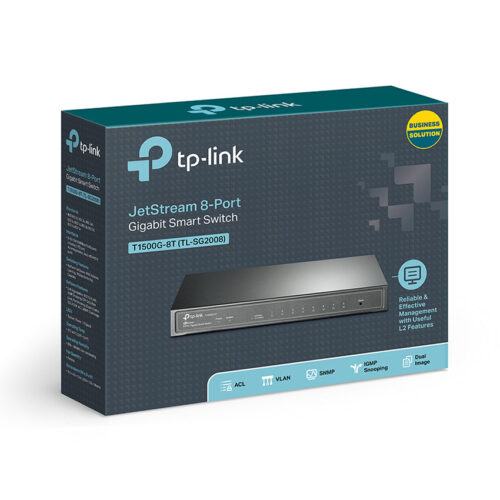 Switch TP-Link T1500G-8T/TL-SG2008 4