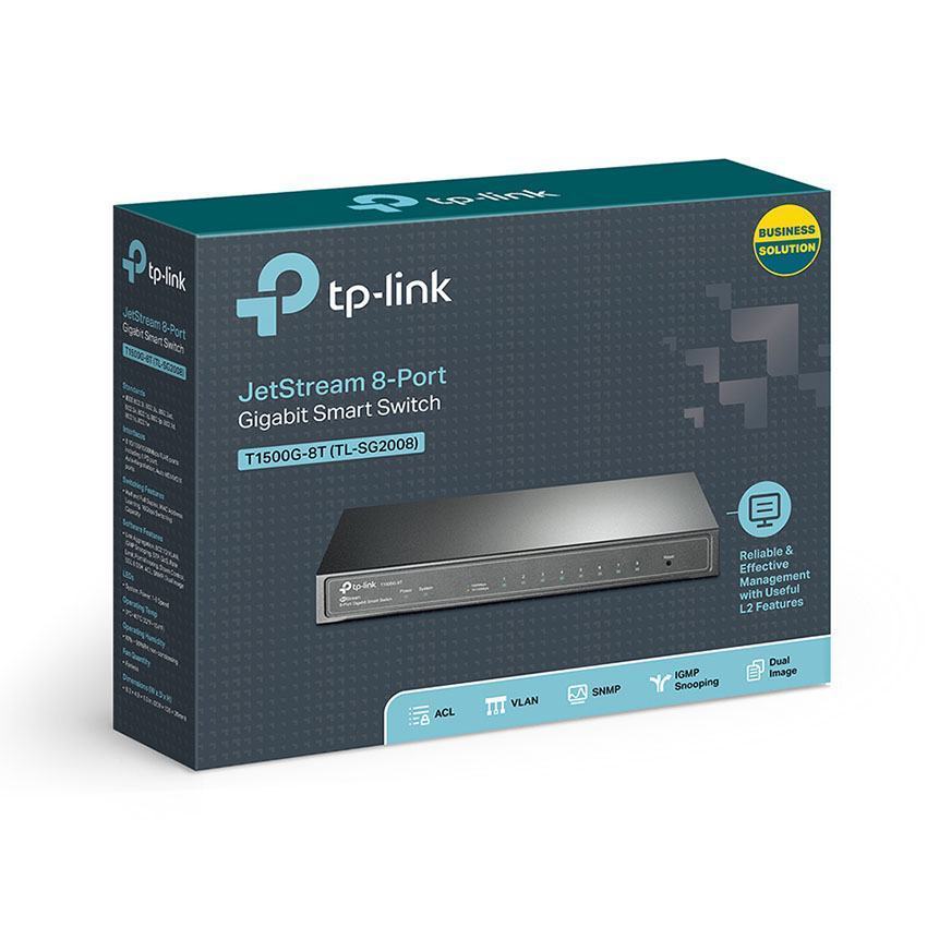 Switch TP-Link T1500G-8T/TL-SG2008 4
