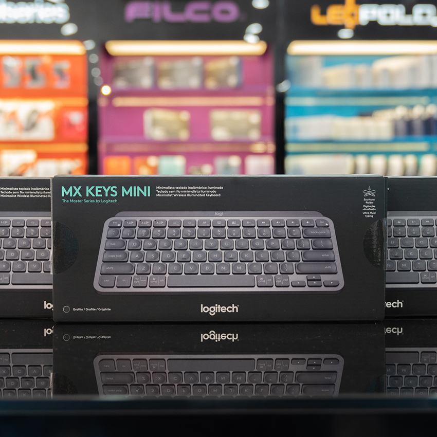 Bàn phím không dây Logitech MX Keys Mini xám
