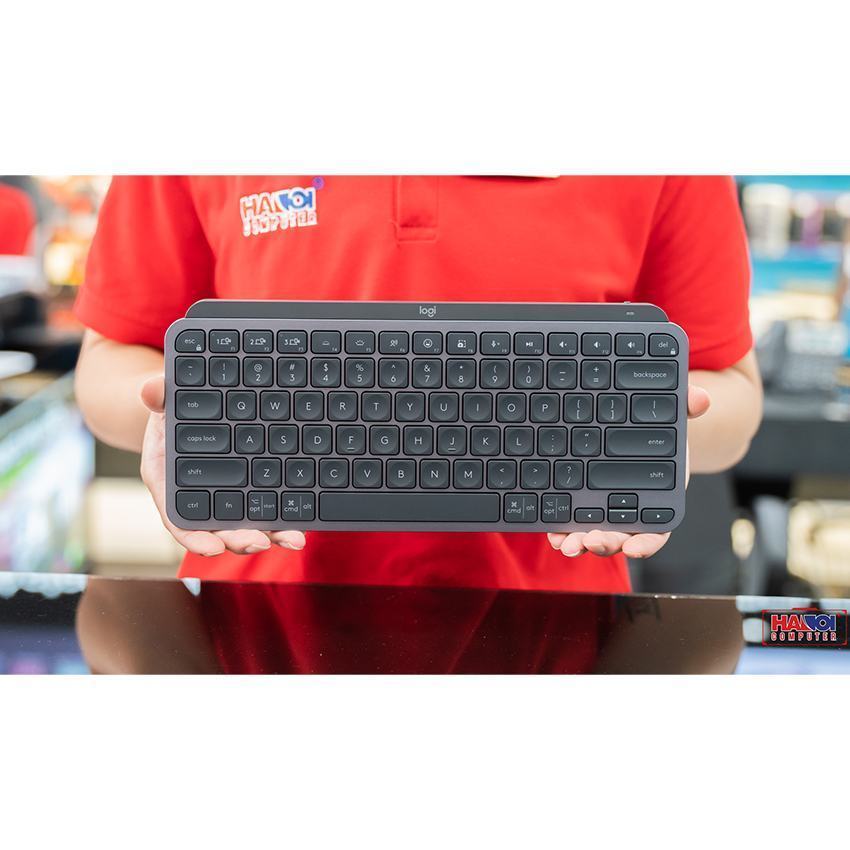 Bàn phím không dây Logitech MX Keys Mini xám