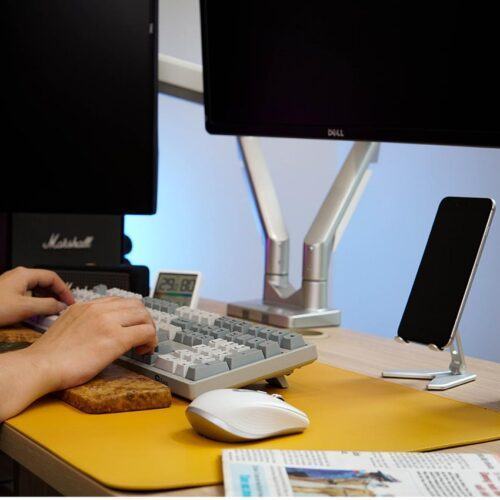 Giá treo 2 màn hình Human Motion T2-2