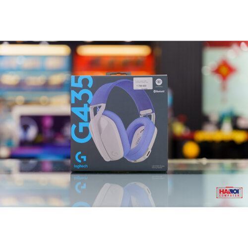 Tai nghe Logitech G435 LightSpeed Wireless White