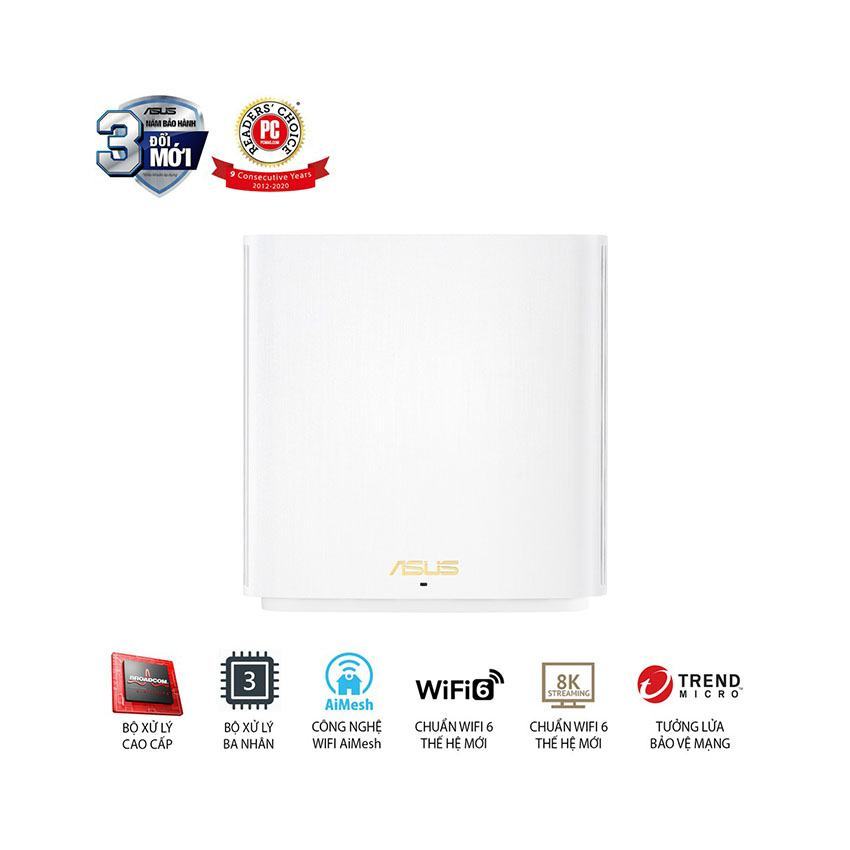 Bộ phát wifi ASUS XD6 (W-2-PK) Mesh wifi 6, Chuẩn AX5400 4