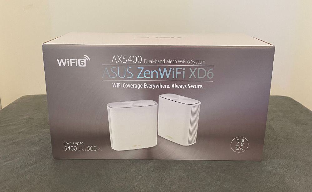 Bộ phát wifi ASUS XD6 (W-2-PK) Mesh wifi 6, Chuẩn AX5400 6