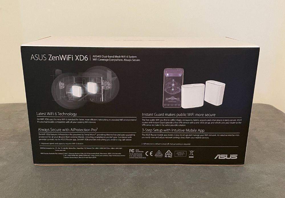 Bộ phát wifi ASUS XD6 (W-2-PK) Mesh wifi 6, Chuẩn AX5400 7