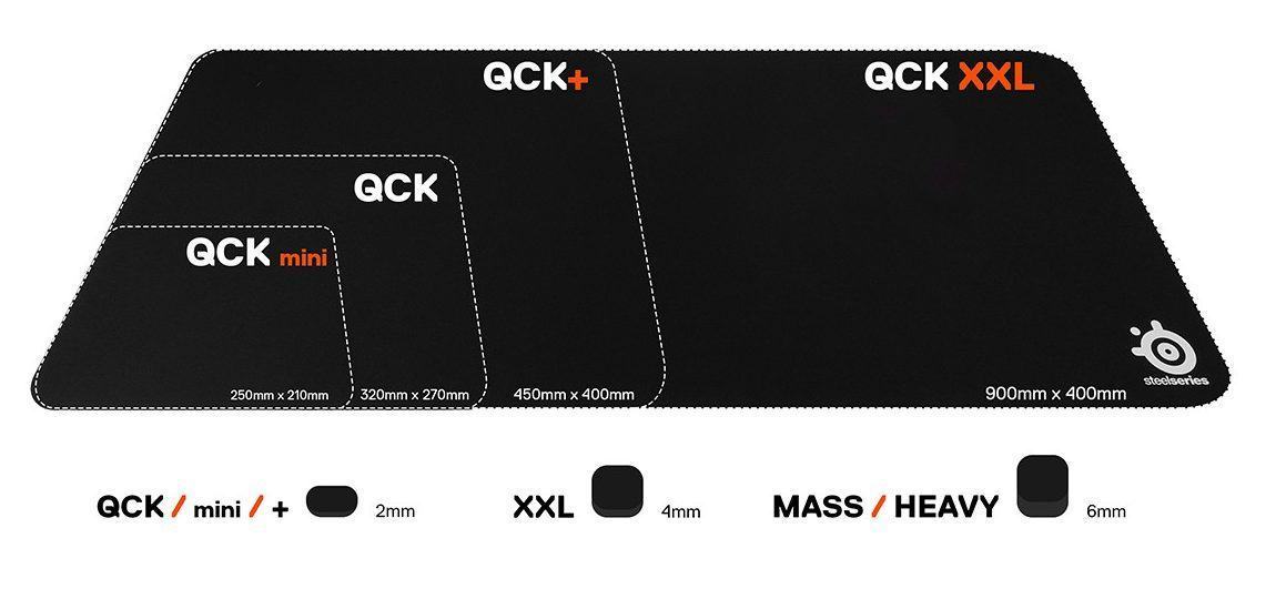 Bàn di chuột SteelSeries QCK Mini 63005 (250mm x 210mm x 2mm) thích hợp cho sử dụng trong không gian nhỏ