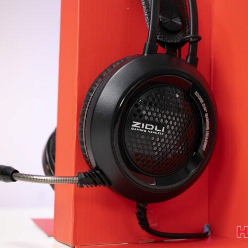 Tai Nghe Zidli ZH6+ Black (Có led, kết nối USB + 3.5, kèm cáp gộp 2 cổng 3.5)