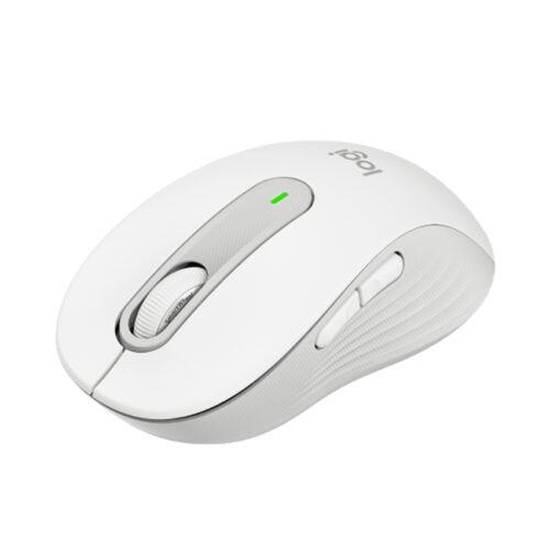 Chuột không dây Logitech M650 Signature Off-white (USB/Bluetooth/Pin AA/Trắng)
