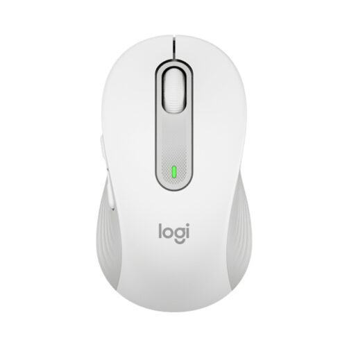 Chuột không dây Logitech M650 Signature Off-white (USB/Bluetooth/Pin AA/Trắng)