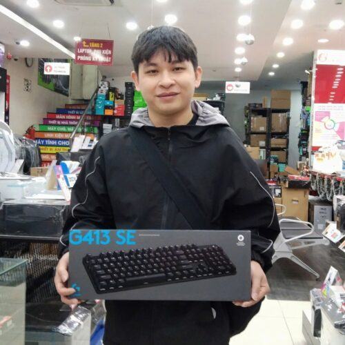 KHLMC Bàn phím cơ Logitech G413 SE Tactile sw (USB/PBT)