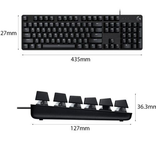Bàn phím cơ Logitech G413 SE Tactile sw (USB/PBT)