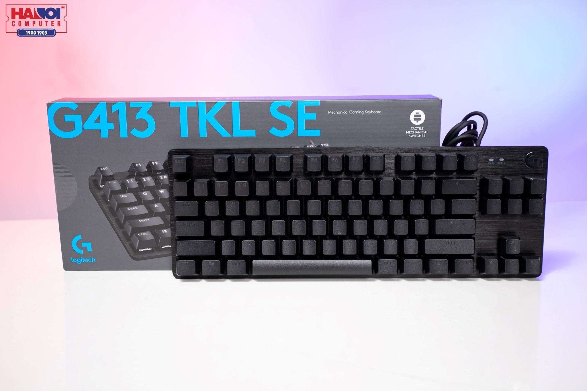 LMC Bàn phím cơ Logitech G413 SE TKL Tactile sw (USB/PBT)