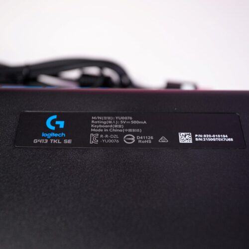 Bàn phím cơ Logitech G413 SE TKL Tactile sw (USB/PBT)