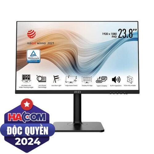 Màn hình MSI MD241P (23.8 inch/FHD/IPS/75Hz/5ms/USB-C/Loa/Đen)