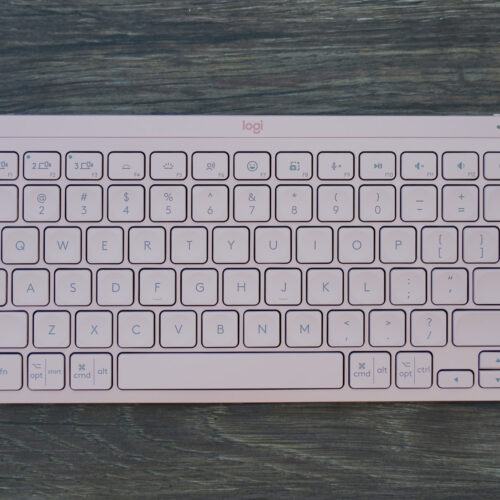 Bàn phím không dây Logitech MX Keys Mini Hồng (USBC/Bluetooth)