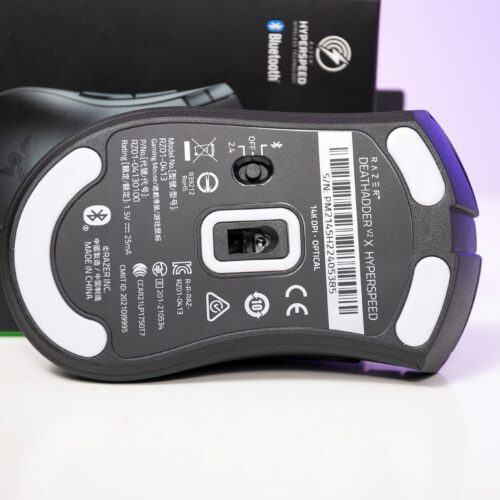 Chuột Razer DeathAdder V2 X HyperSpeed-Wireless Ergonomic (RZ01-04130100-R3A1)